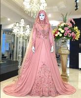 Hijab moderne trouwjurk-poster