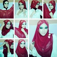 Przewodnik mody Hijab Style plakat