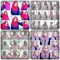 Tutorial gaya hijab syot layar 2