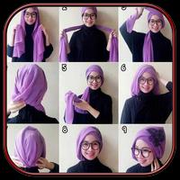 Style Hijab Pashmina 2017 Affiche