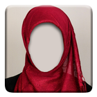 Hijab femme montage photo icône