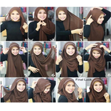 Hijab fashion step by step
