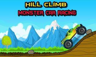 Hill Climb Monster Car Racing Plakat