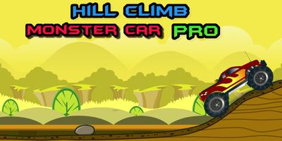 Hill Climb Monster Car Pro Screenshot 1