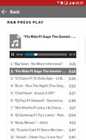 Hip Hop R&B Songs MP3 capture d'écran 2