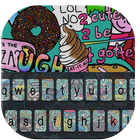 HipHop Grafitti Emoji Keyboard آئیکن