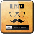 Hipster قفل الشاشة خلفية حية أيقونة