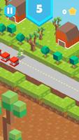 Pixel minecraft road - Superheroes crossy run game ảnh chụp màn hình 3