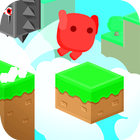 Red Monster Mega Jump: Fun run adventure biểu tượng