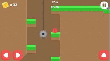 Red Monster Mega Jump: Fun run adventure ảnh chụp màn hình 2