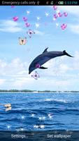 Dolphin Live Wallpaper ảnh chụp màn hình 2