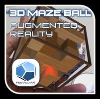 3D MazeBall Augmented Reality Plakat