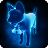 Hologram Cat Angela 3D