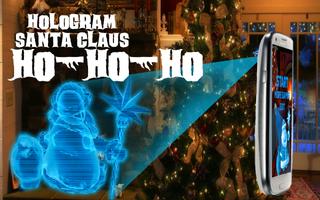 Hologram Santa Claus Ded تصوير الشاشة 1