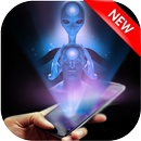 Alien hologram Projector  joke APK