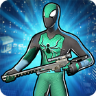 Spider Sniper Superheroes-icoon