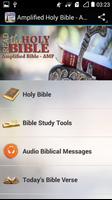 Amplified Holy Bible - AMP الملصق