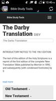 برنامه‌نما DARBY Bible عکس از صفحه