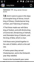 King James Version KJV Bible screenshot 2