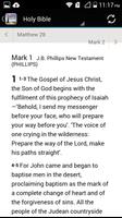 برنامه‌نما J.B. Phillips New Testament عکس از صفحه