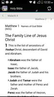 Names of God Bible NOG скриншот 3