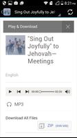 Sing Out Joyfully to Jehovah Ekran Görüntüsü 1
