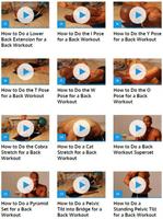 1 Schermata Home Back Workouts