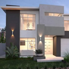 Modern House Minimalist Type آئیکن