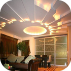 Design de teto doméstico ícone
