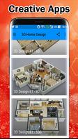 3D Home Design Affiche