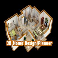 3D Home Design Planner Affiche