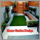 Projeto do jardim da casa ícone