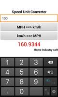 1 Schermata Speed Unit Converter