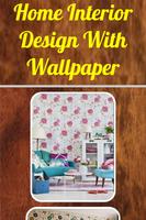 Home Interior With Wallpaper Cartaz