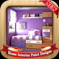Home Interior Paint Designs پوسٹر