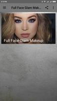 Full Face Glam Makeup Plakat