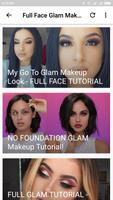 Full Face Glam Makeup Screenshot 2
