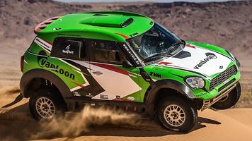 Mini Cooper Dakar Rally Wallpaper Screenshot 3