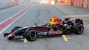 Red Bull Car Racing Wallpaper Screenshot 3