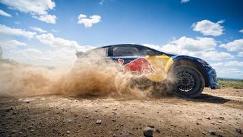 Red Bull Rally Wallpaper Plakat