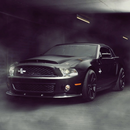 Black Mustang Cars Wallpaper APK