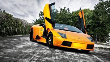Fast Lamborghini Cars Plakat