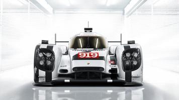 Porsche Le Mans Racing Car Plakat