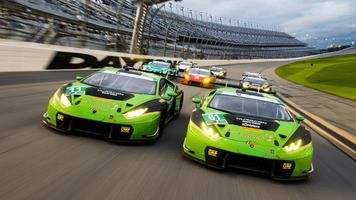 Racing Lamborghini Car Wallpaper Plakat
