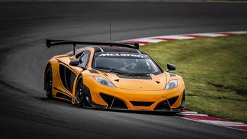 McLaren Racing Wallpaper Plakat