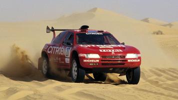 Desert Rally Wallpaper Plakat