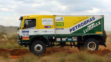 Rally Truck Dakar Wallpaper Plakat