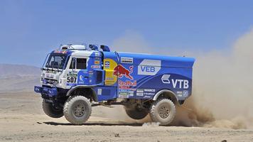 Rally Truck Dakar Wallpaper Screenshot 1