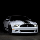 White Mustang Wallpaper APK