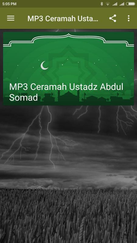 download mp3 ceramah Mp3 ceramah ustadz abdul somad for android apk download.